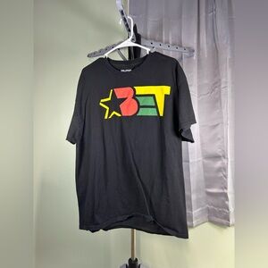 Black Graphic Tee - Short Sleeve Bet